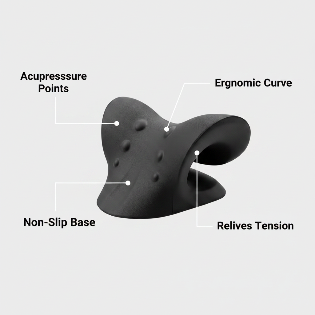 Neck Stretcher Infographic Shot